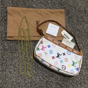 Louis Vuitton Monogram Multicolor Pochette Accessory